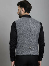 Thumbnail for Even Apparels Solid Waistcoat - Blue - Distacart