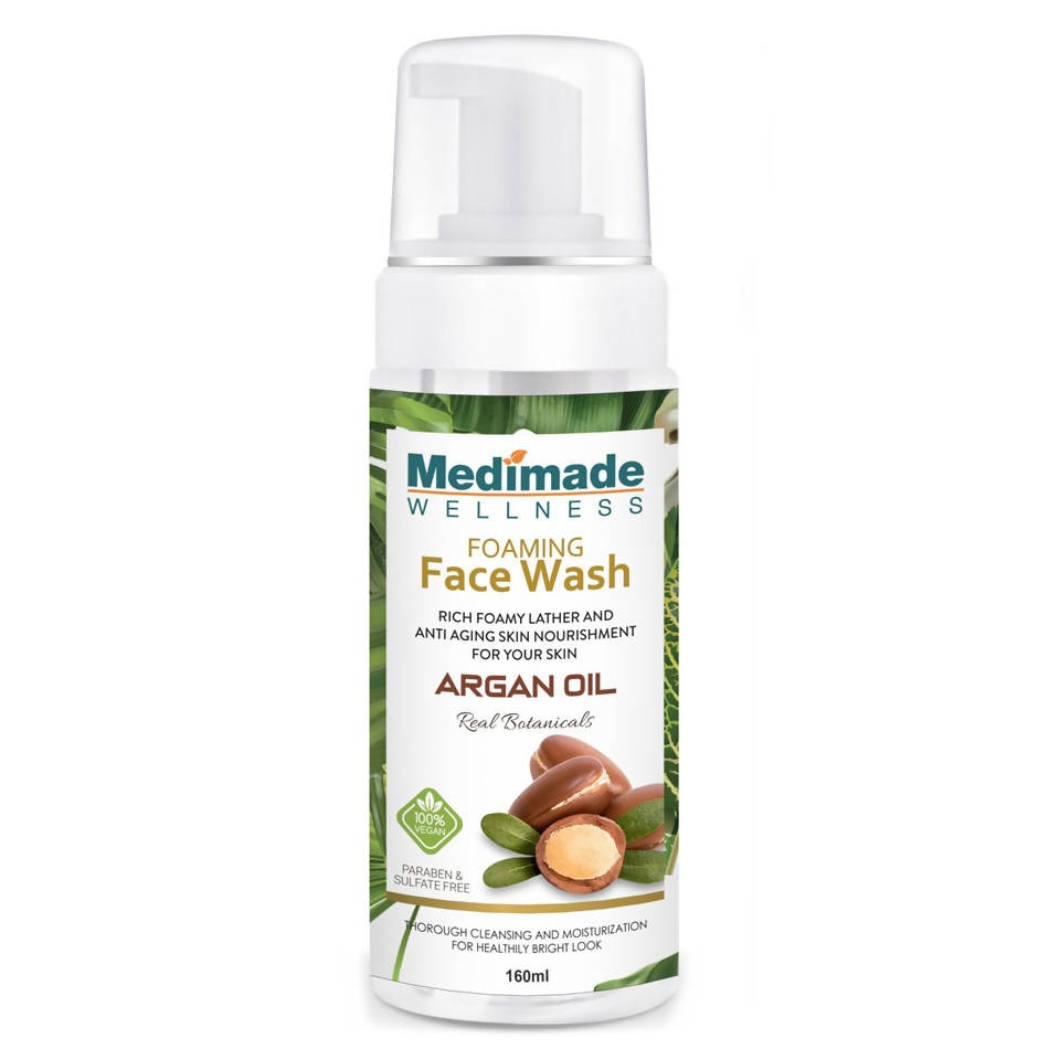 Medimade Wellness Foaming Face Wash With Argan Oil