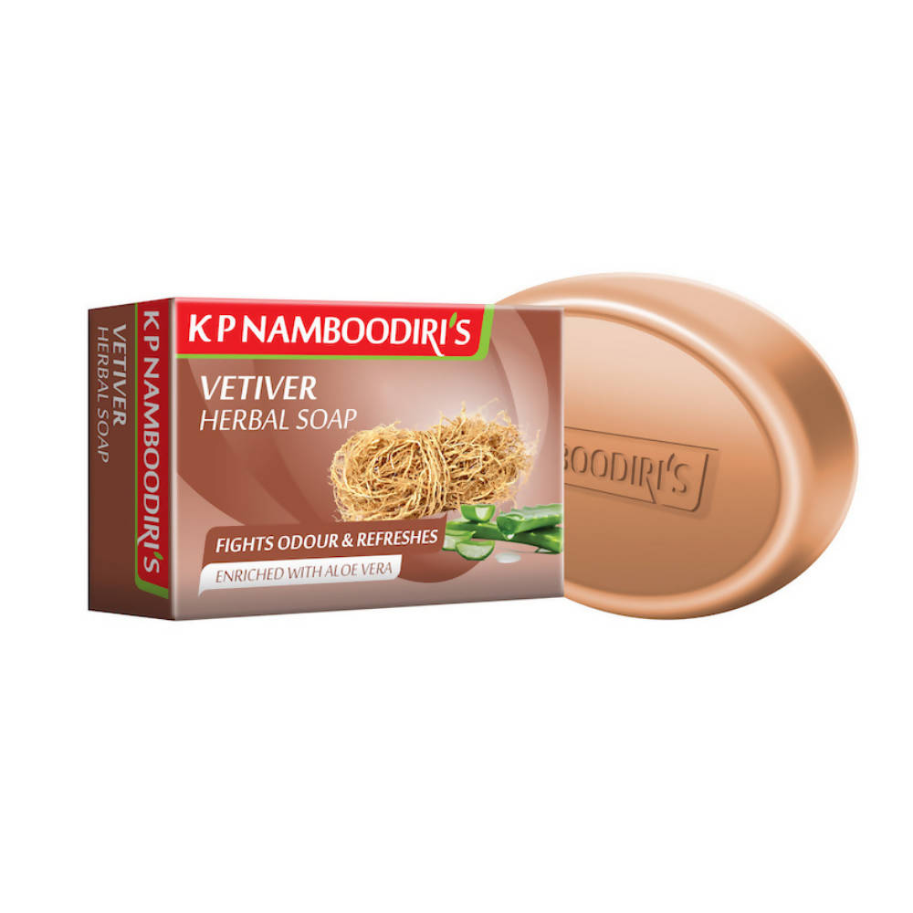 Kp Namboodiri's Vetiver Herbal Soap - Distacart