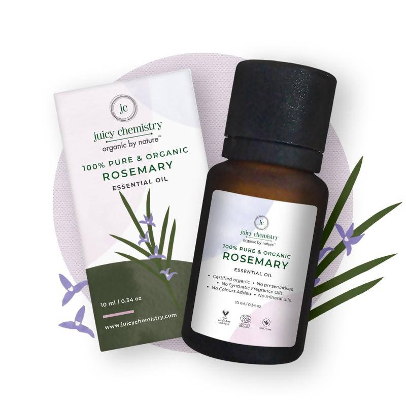 Juicy Chemistry Rosemary Essential Oil - Distacart
