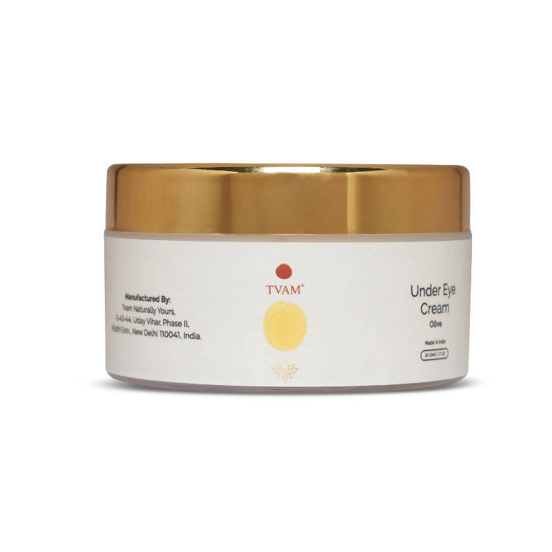 Tvam Under Eye Cream - Olive - Distacart