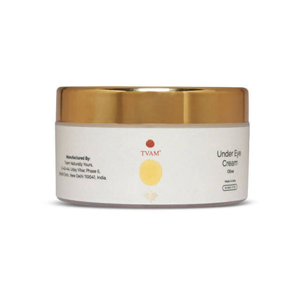 Tvam Under Eye Cream - Olive - Distacart