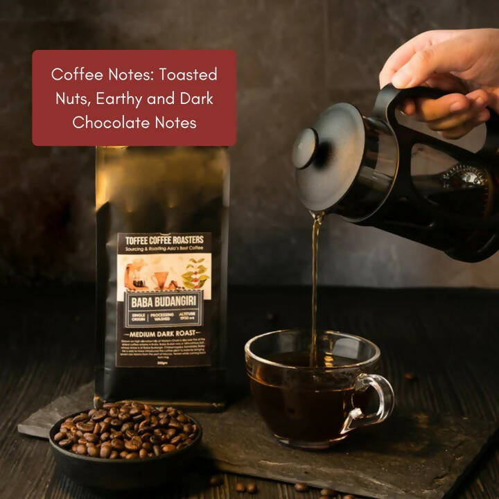 Toffee Coffee Roasters Baba Budangiri Estate Coffee - Distacart
