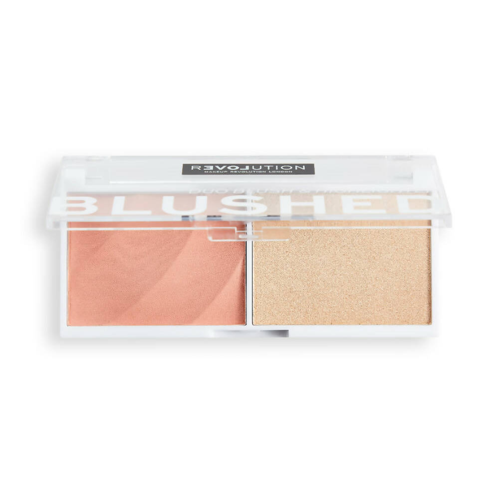 Revolution Relove Colour Play Blushed Duo - Sweet - Distacart