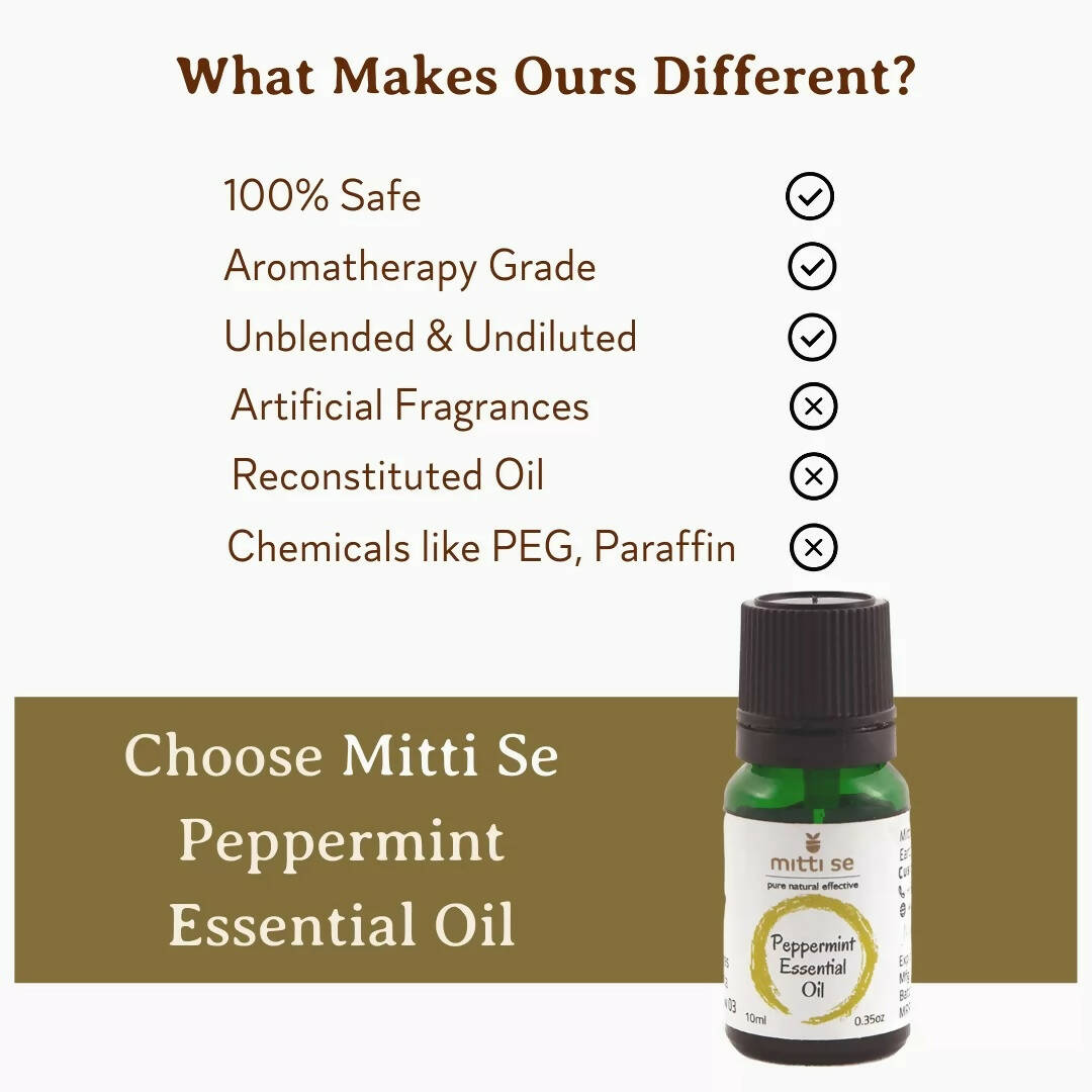 Mitti Se Peppermint Essential Oil - Distacart