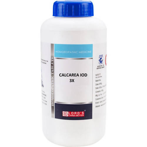 Lord's Homeopathy Calcarea Iod Tablets