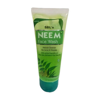SBL Homeopathy Neem Face Wash - Distacart