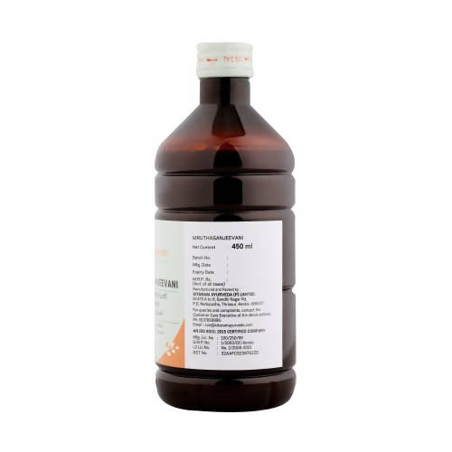 Sitaram Ayurveda Mruthasanjeevani Syrup