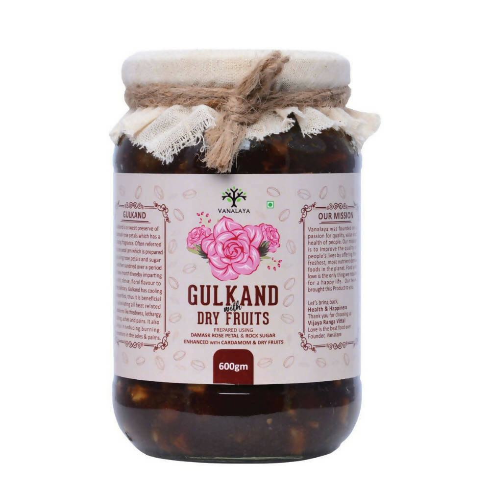 Vanalaya Gulkand With Dry Fruits - Distacart