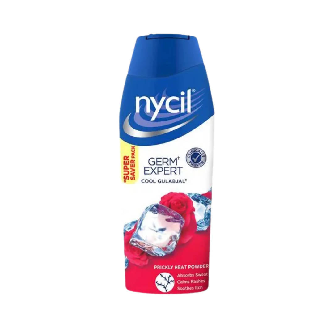 Nycil Germ Extert Cool Gulabjal Prickly Heat Talcum Powder