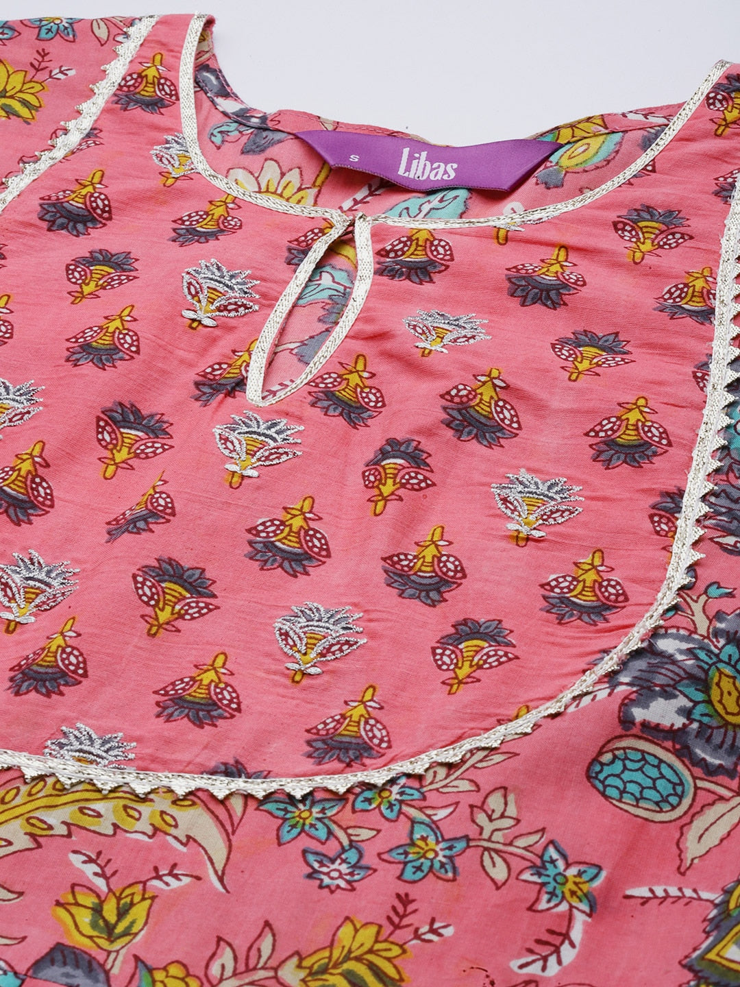 Buy Pink Kurta-Bottom Set for Women by Libas Online | Ajio.com