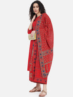 Thumbnail for Kalini Floral Printed Pure Cotton Kurta with Palazzos & Dupatta - Distacart