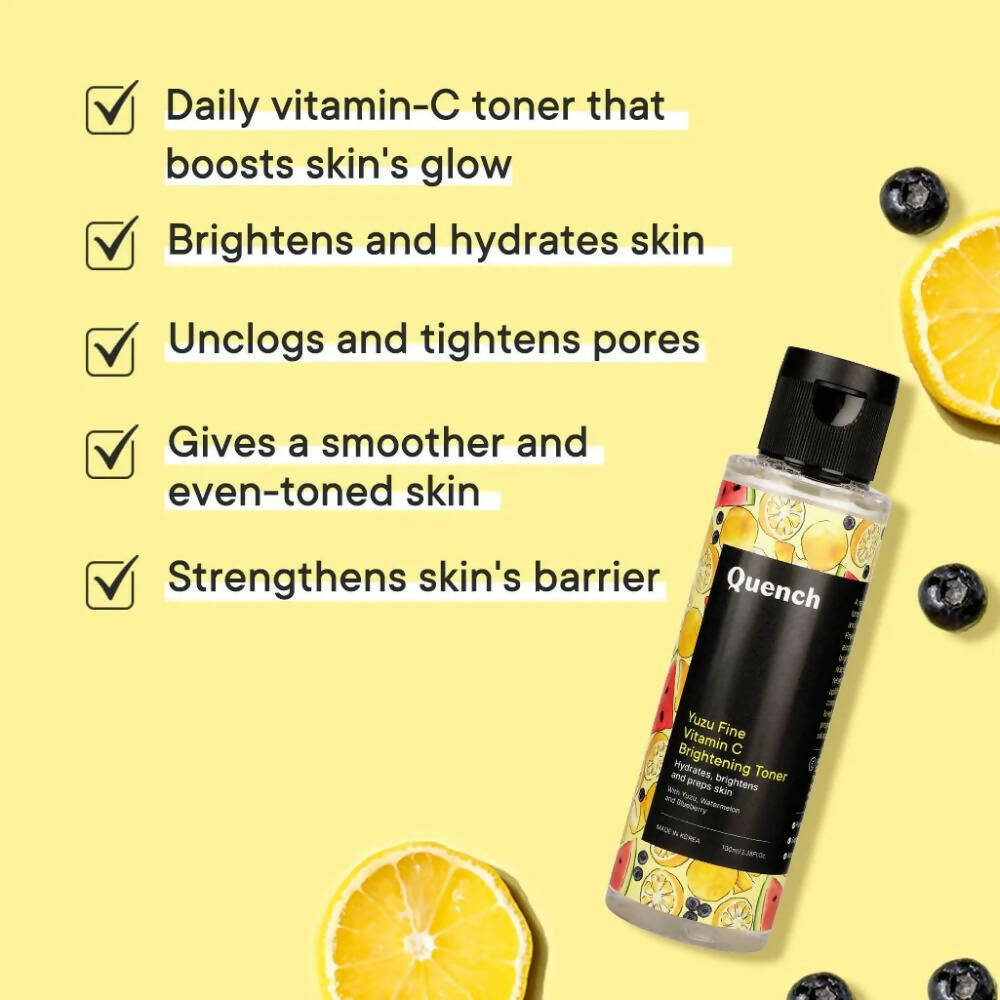 Quench Botanics Yuzu Fine Vitamin C Brightening Toner - Distacart