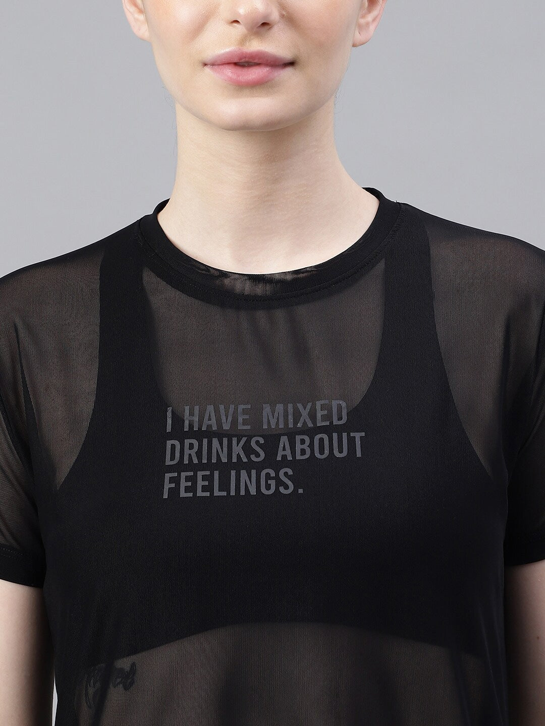 MKH Typography Printed Dri-FIT Relaxed Fit Gym T-shirt - Distacart