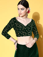 Thumbnail for Mitera Solid Saree with Embroidered border - Distacart
