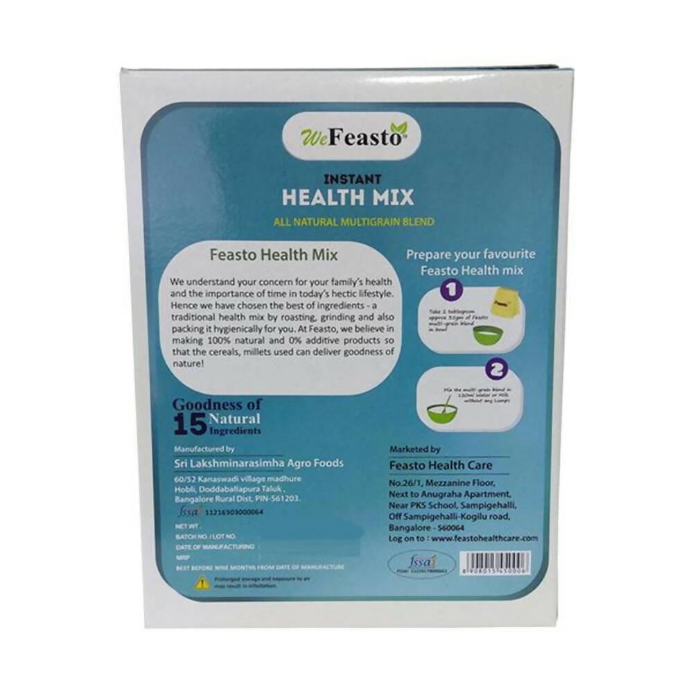 Wefeasto Instant Health Mix Vanilla Flavour - Distacart