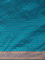 Thumbnail for Mitera Woven Design Zari Silk Blend Banarasi Saree - Distacart