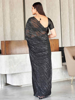 Thumbnail for Tikhi Imli Woven Design Satin Ready to Wear Saree - Distacart