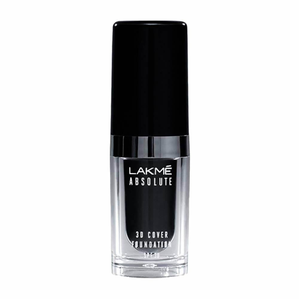 Lakme Absolute 3D Cover Foundation - Cool Walnut - Distacart