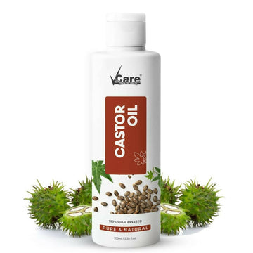 VCare Castor Oil For Hair - Distacart