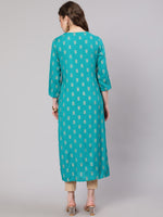 Thumbnail for Kalini Women Floral Printed Kurta - Distacart