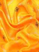 Thumbnail for Kalini Ethnic Motifs Woven Design Zari Pure Silk Saree - Distacart