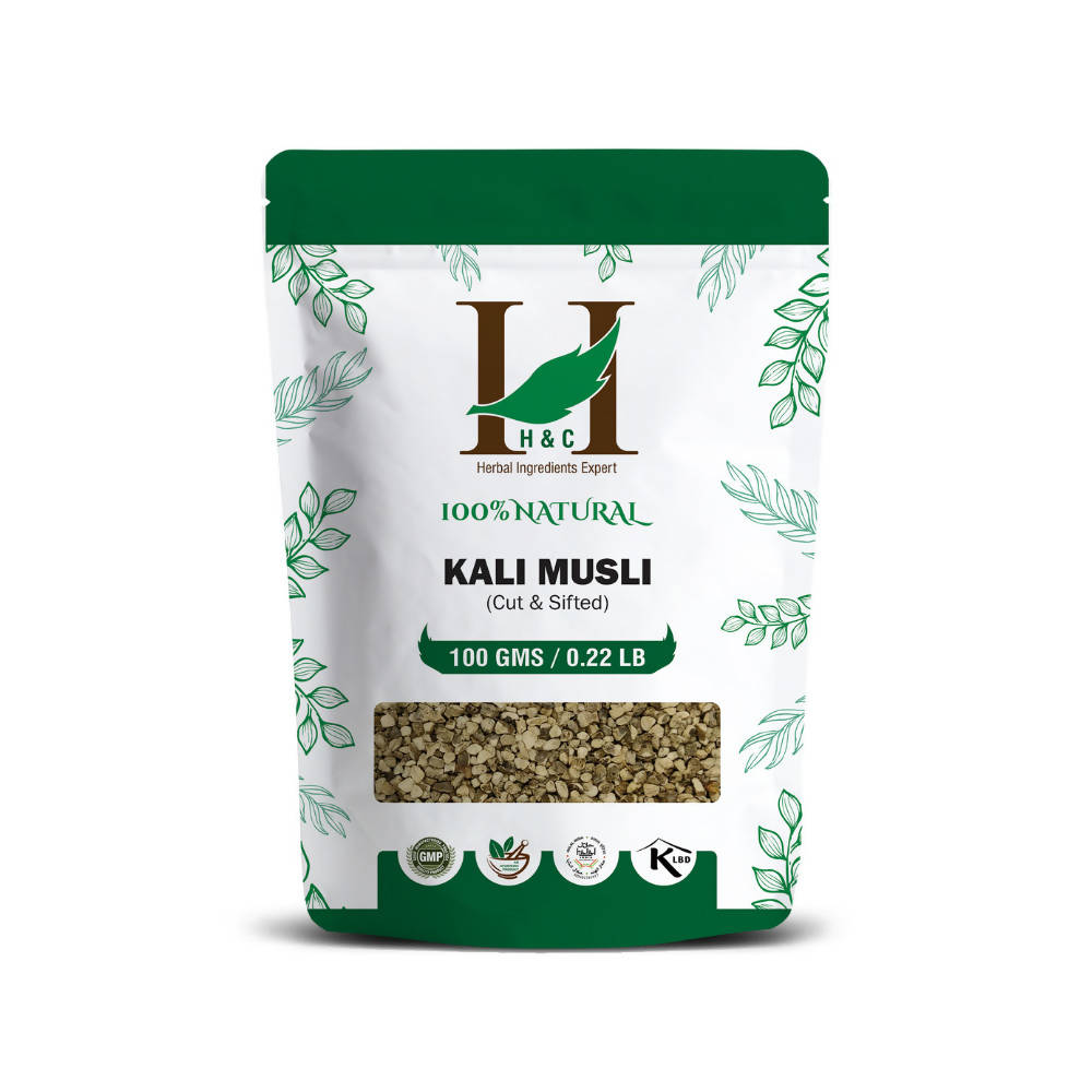 H&C Herbal Kali Musli Cut & Shifted Herbal Tea Ingredient - Distacart