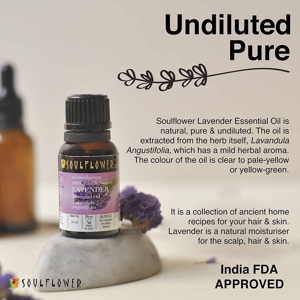 Soulflower Lavender Essential Oil - Distacart