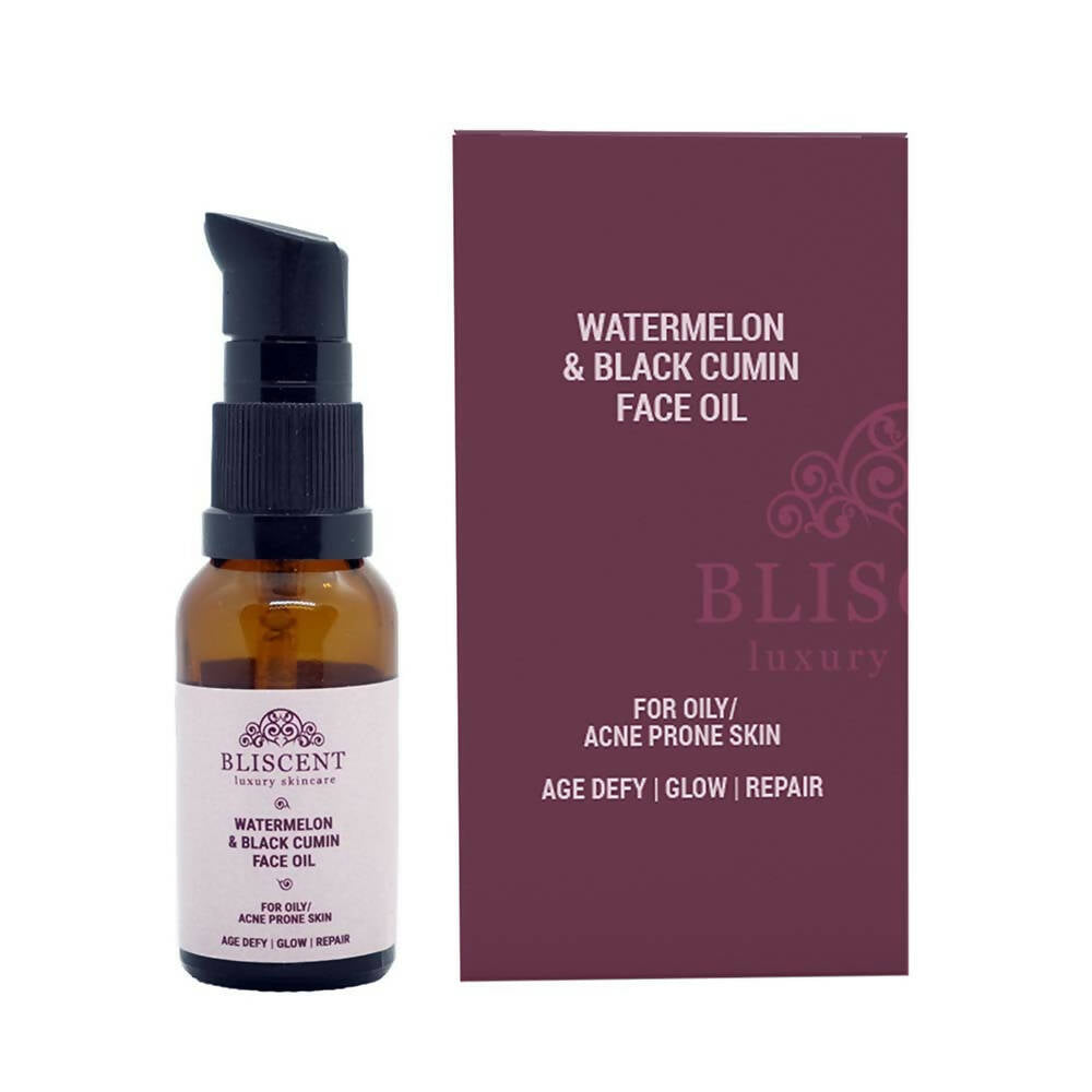 Bliscent Watermelon & Black Cumin Face Oil - Distacart