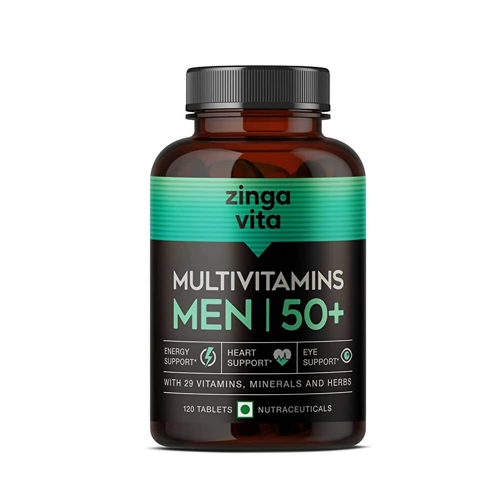Zingavita Multivitamins Tablets for Men 50+ Age - Distacart