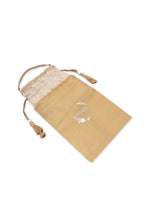 Thumbnail for Masq Gold-Toned Embellished Potli Clutch - Distacart