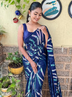 Thumbnail for Mitera Embellished Sequinned Pure Georgette Saree - Distacart