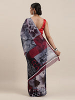 Thumbnail for Kalini Pack Of 2 Printed Poly Georgette Sarees - Distacart