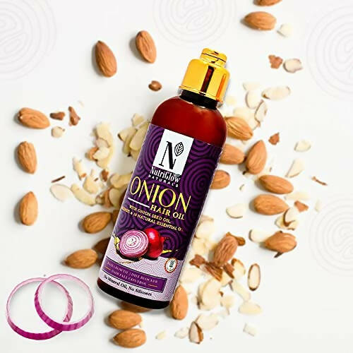 NutriGlow NATURAL'S Onion Hair Oil - Distacart