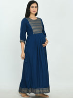 Thumbnail for Kalini Embroidered Anarkali Kurta - Distacart