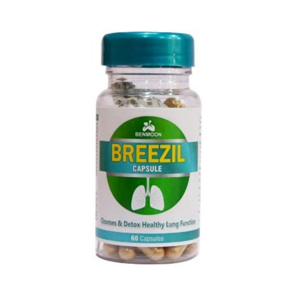 Benmoon Ayurveda Breezil Capsules - Distacart