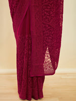 Thumbnail for Soch Floral Embroidered Saree - Distacart