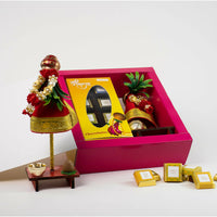 Thumbnail for Dibha Ruchoks Gudipadwa Delight Assorted Chocolate Box With Gudi Showpiece For Gudipadwa - Distacart