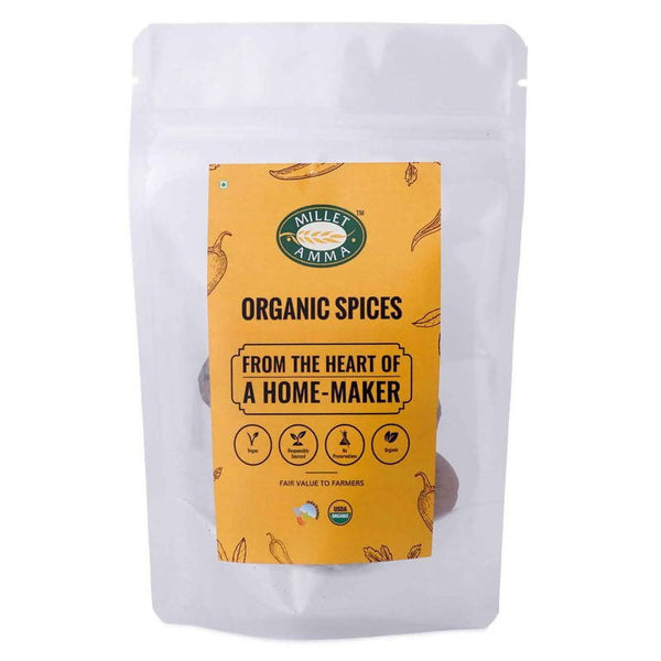 Millet Amma Organic Nutmeg (Jaifal) Whole