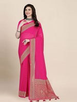 Thumbnail for Kalini Poly Georgette Khadi Saree - Distacart