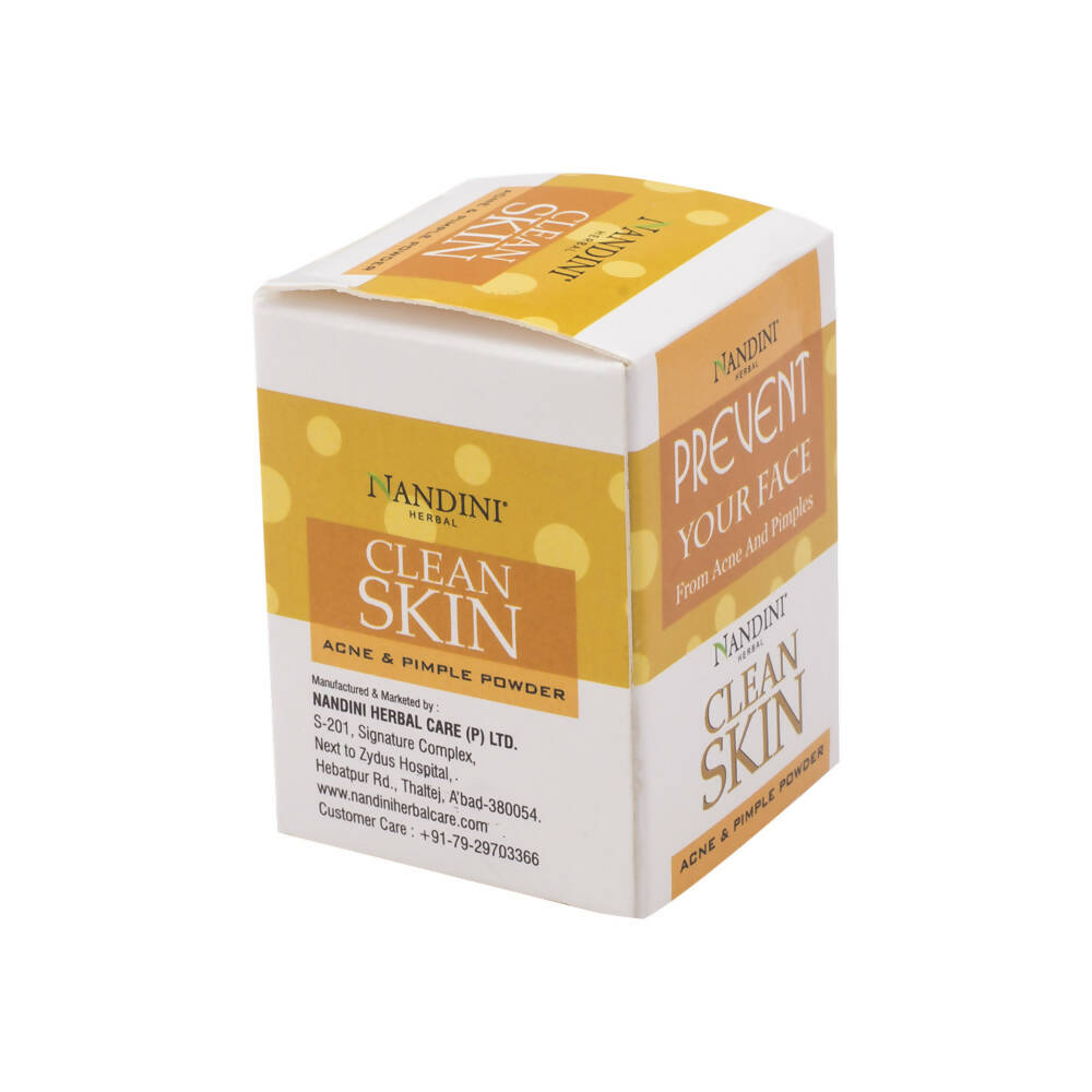 Nandini Herbal Clean Skin Powder - Distacart