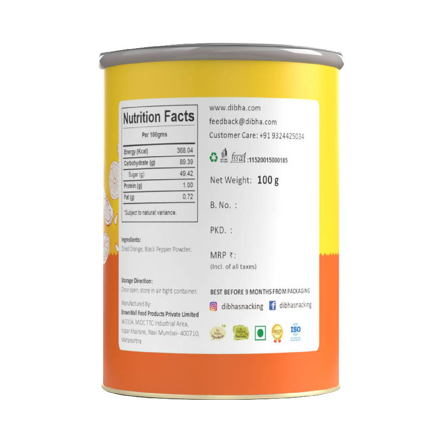 Dibha Dried Orange With Black Pepper