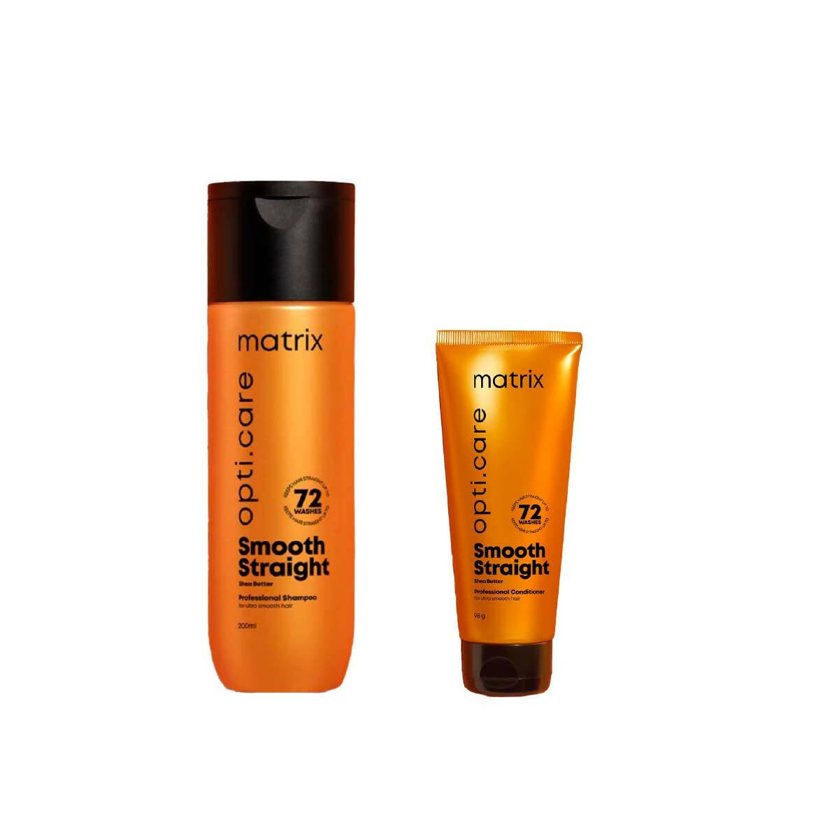 Matrix Opti. Care Smooth Straight Professional Ultra Smoothing Shampoo and Conditioner Combo Combo