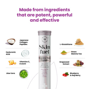 Wellbeing Nutrition Skin Fuel Effervescent Tablets - Distacart