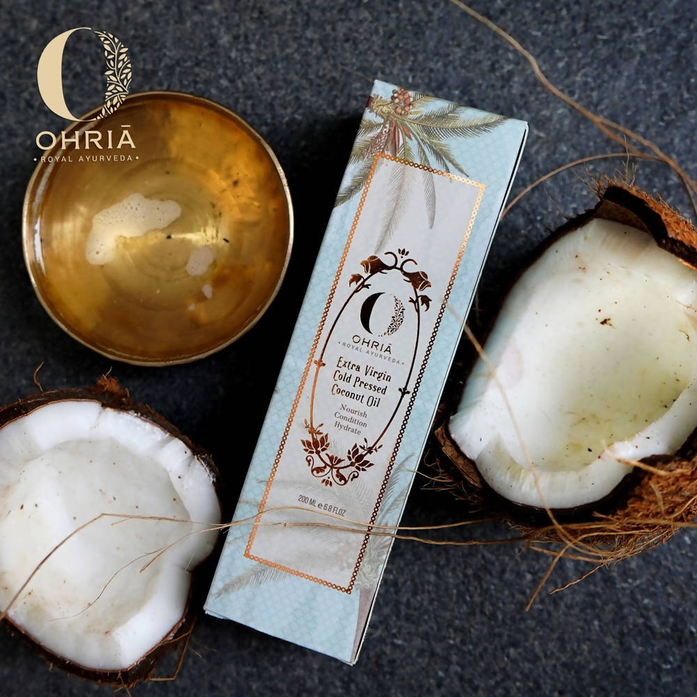Ohria Ayurveda Extra Virgin Cold Pressed Coconut Oil