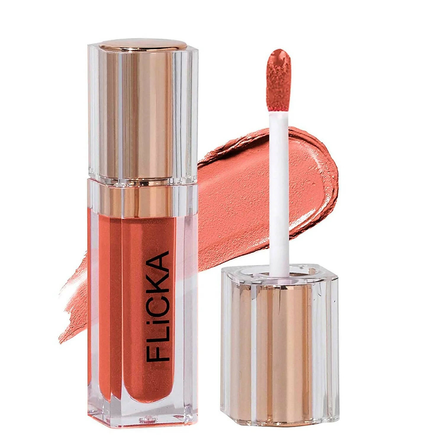FLiCKA R U Ready Matte Finish liquid Lipstick Shade 06 Oat Meal - Distacart