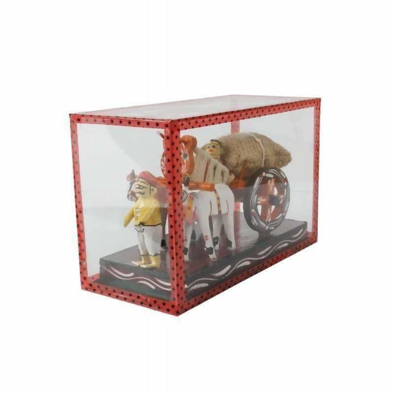 Kondapalli Bullock Cart With Frame(Medium size) - Distacart