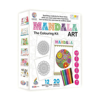 Thumbnail for Sardar Ji Ki Dukan Ratna's Mandala Art.A Perfect Colouring Kit For All Ages (Multicolour) - Distacart