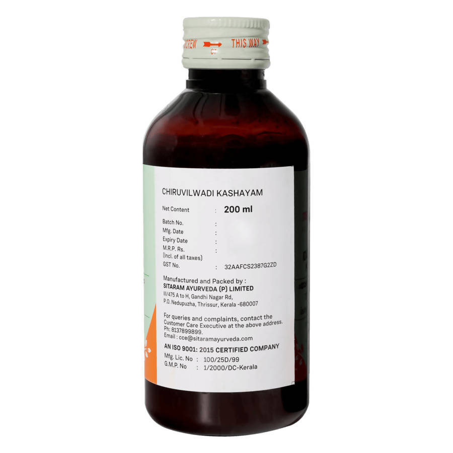 Sitaram Ayurveda Chiruvilwadi Kashayam
