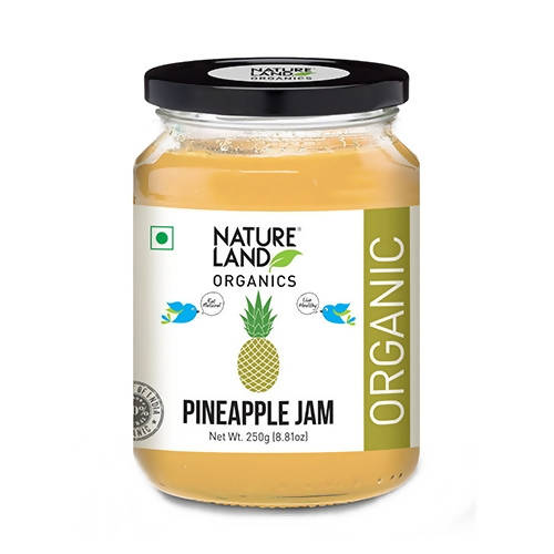 Nature Land Organics Pineapple Jam - Distacart